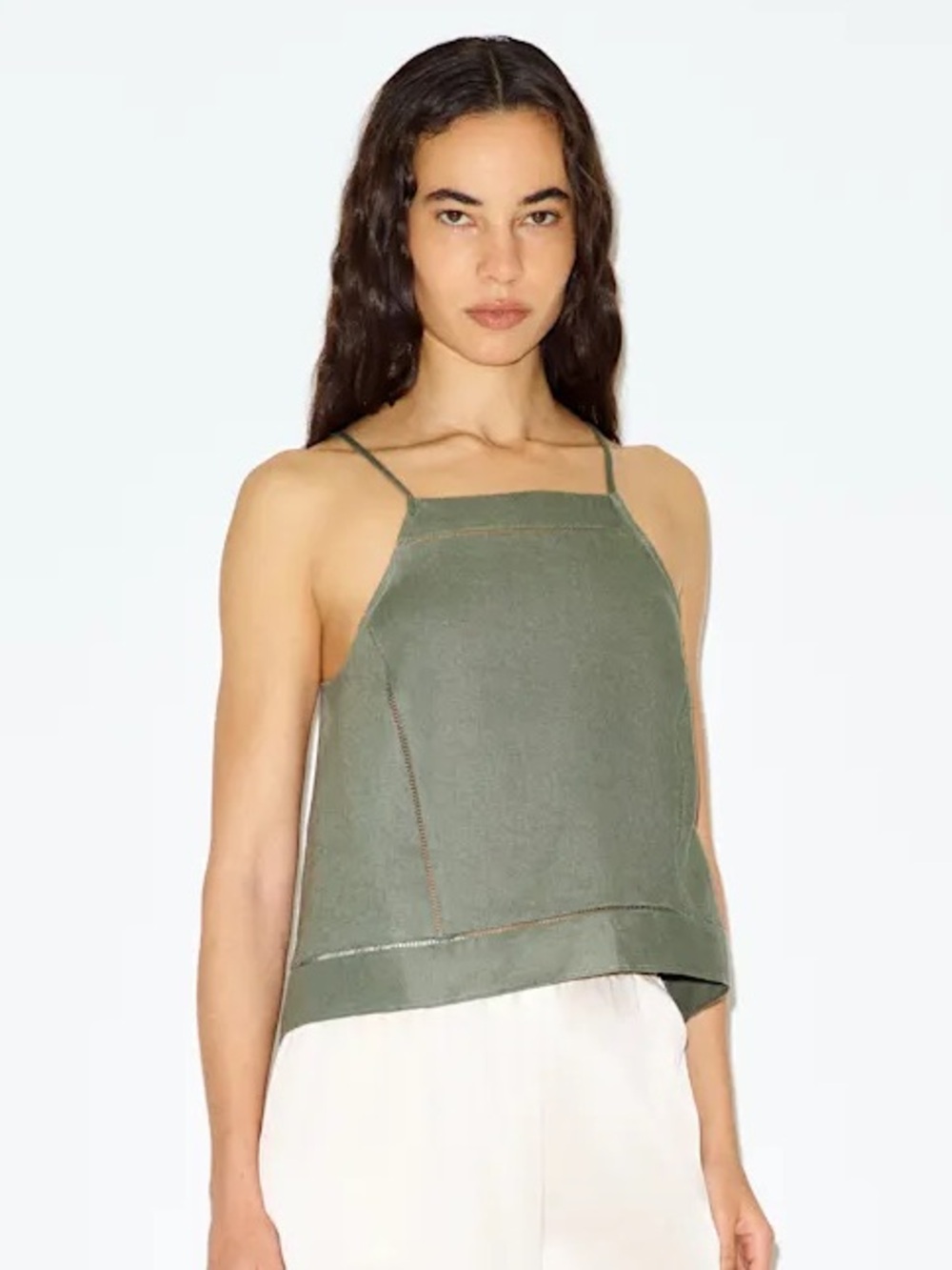 Reformation Sage Dario Linen Top